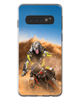 'The Motocross Rider' Personalized Phone Case