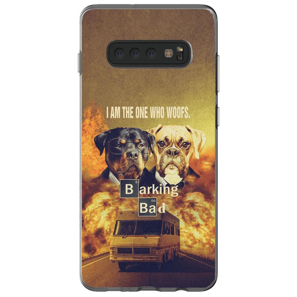 &#39;Barking Bad&#39; Personalized 2 Pet Phone Case