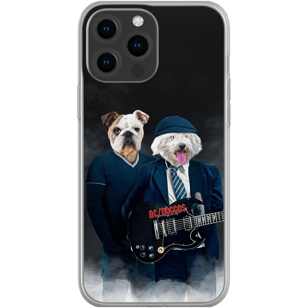 &#39;AC/Doggos&#39; Personalized 2 Pet Phone Case