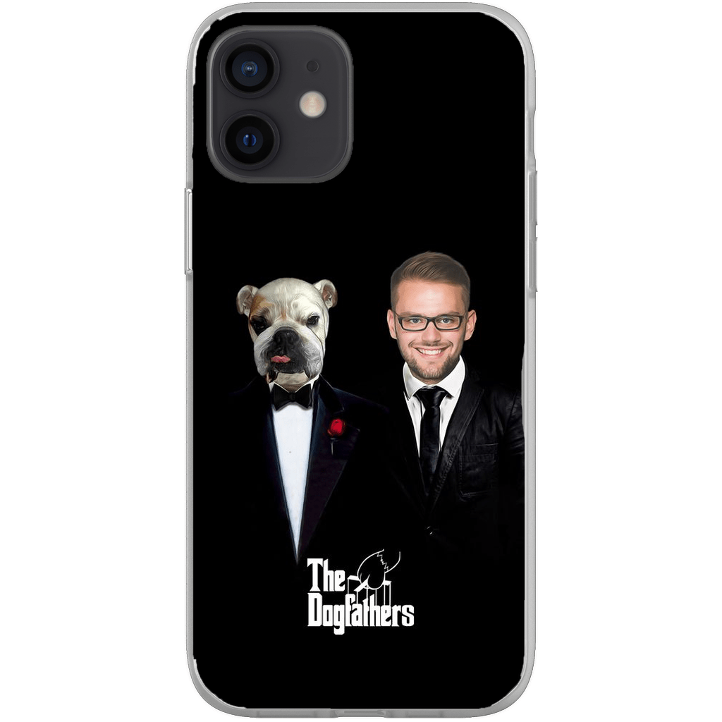 Funda personalizada para teléfono humano o mascota &#39;The Dogfathers&#39;