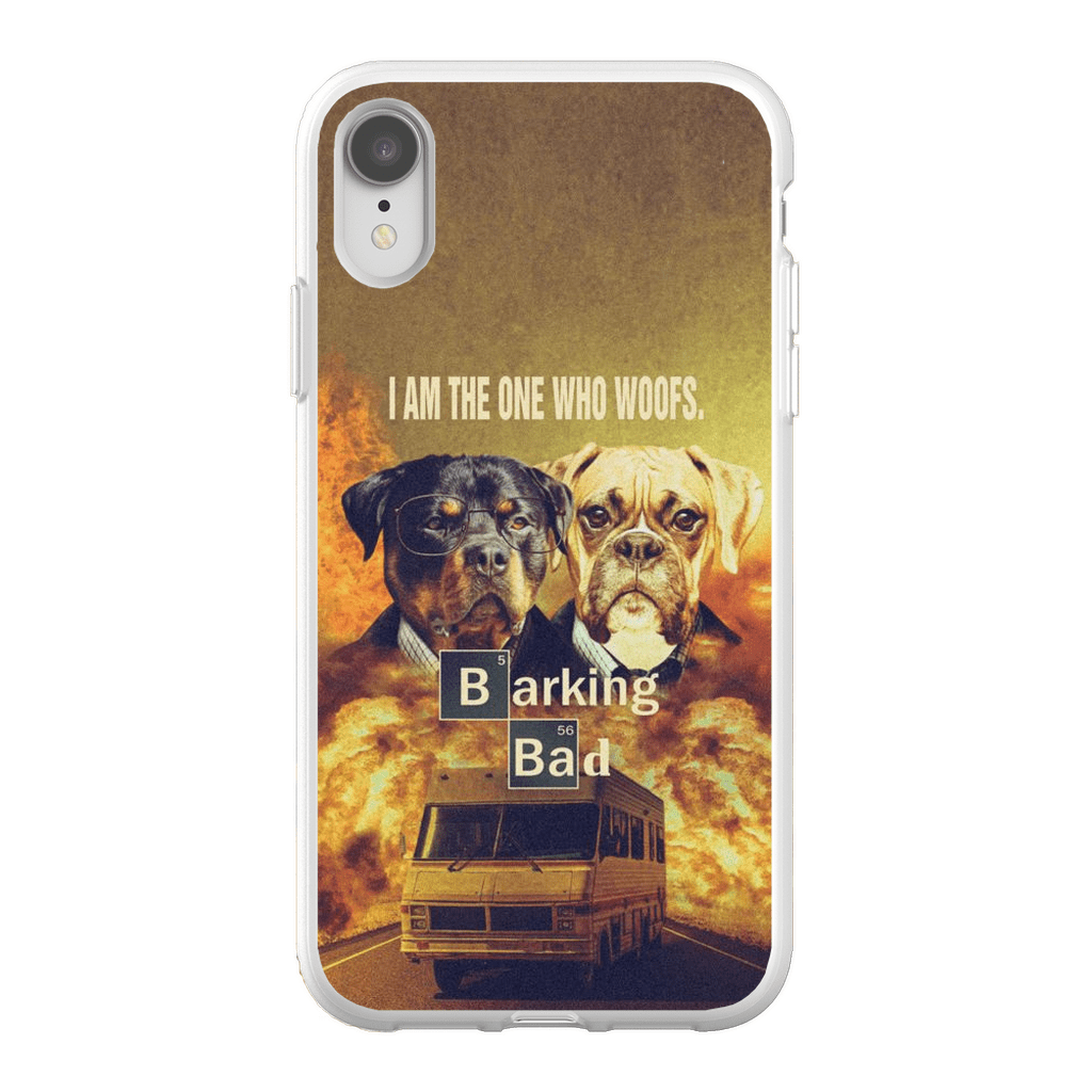 &#39;Barking Bad&#39; Personalized 2 Pet Phone Case