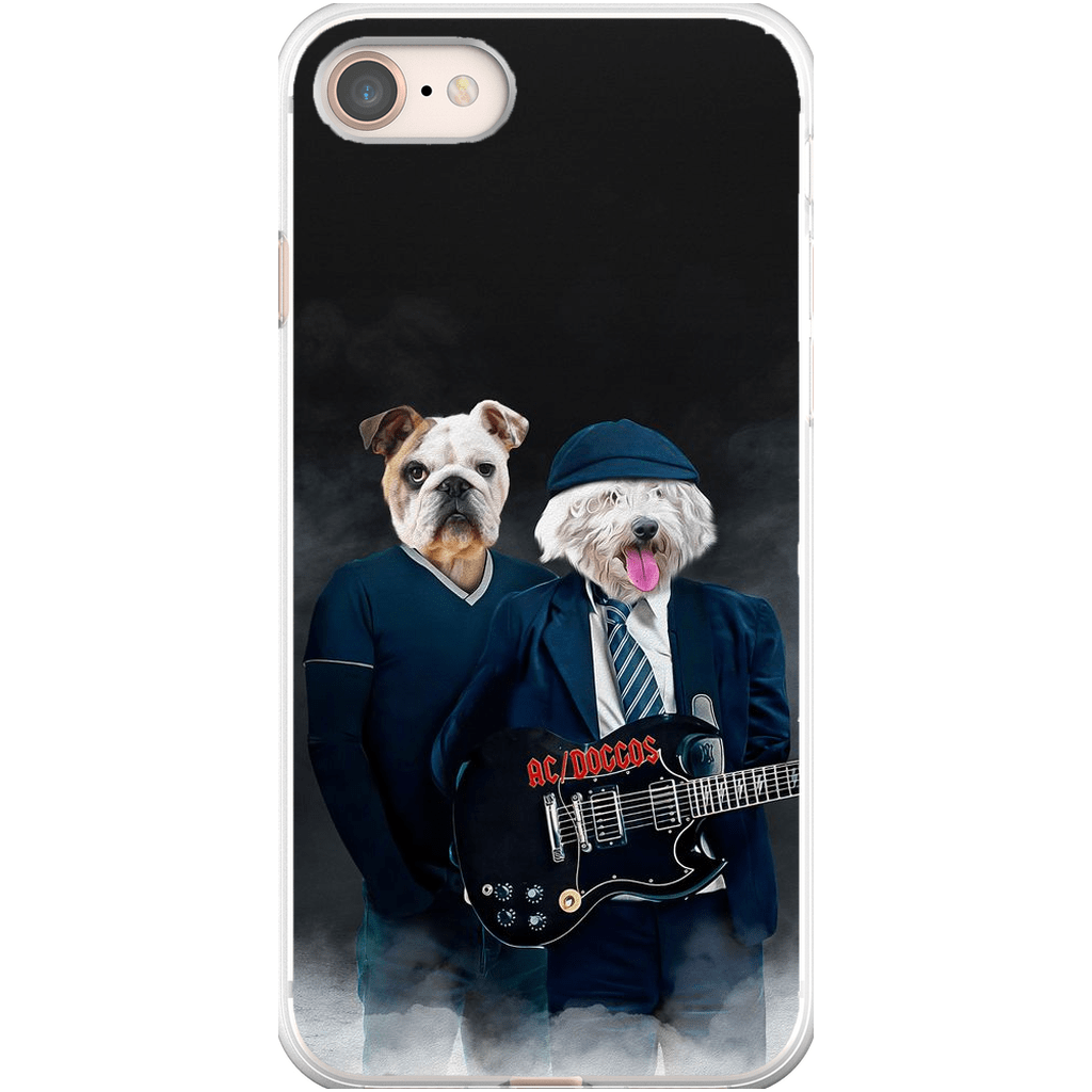 &#39;AC/Doggos&#39; Personalized 2 Pet Phone Case