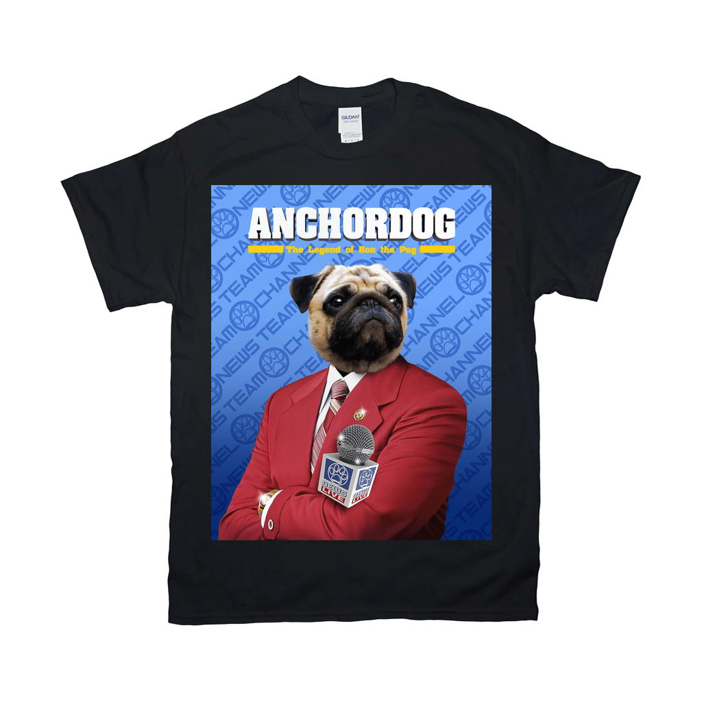 Camiseta personalizada para mascota &#39;Anchordog&#39;