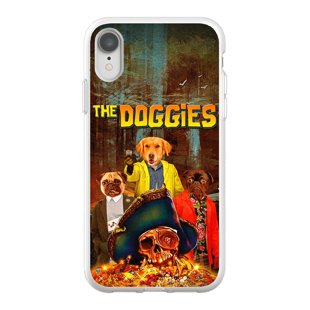 &#39;The Doggies&#39; Personalized 3 Pet Phone Case