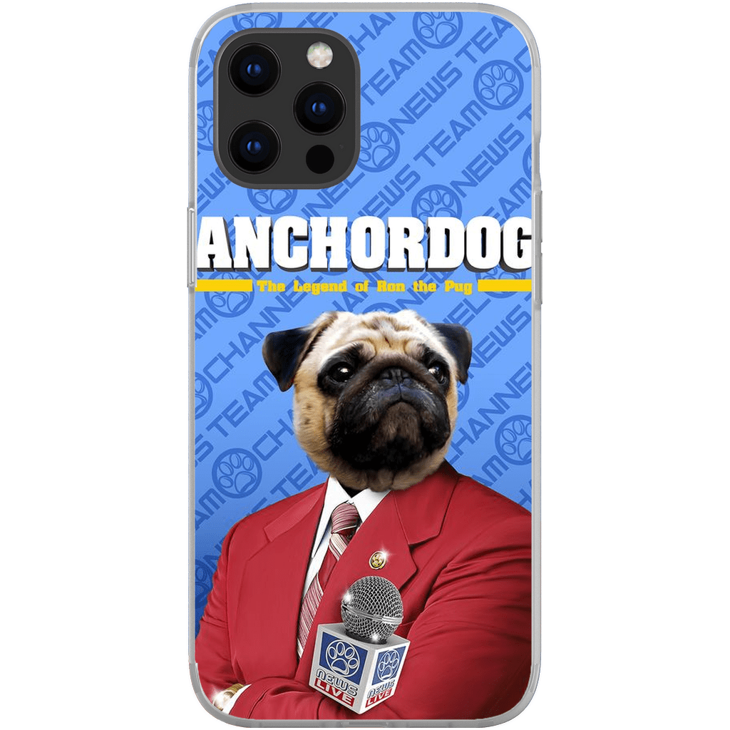 &#39;Anchordog&#39; Personalized Phone Case