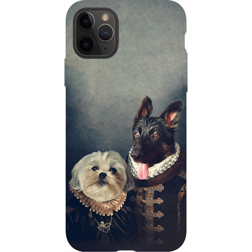 &#39;Duke and Duchess&#39; Personalized 2 Pet Phone Case