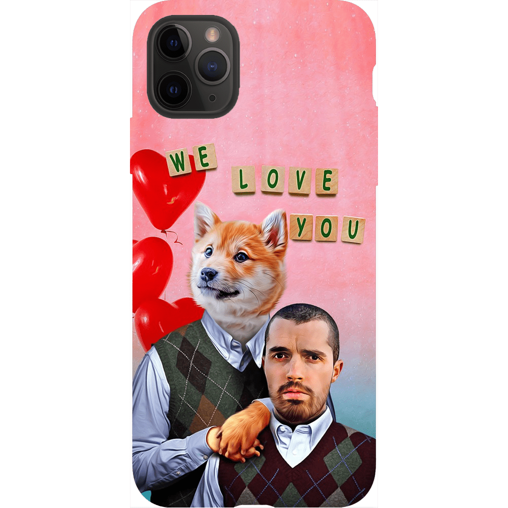 Fundas para móviles personalizadas &#39;Step Doggo/Human Valentines&#39;