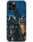 'Darth Woofer & Jedi-Doggo' Personalized 2 Pet Phone Case