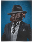 'The Mobster' Personalized Pet Blanket