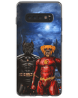 'Batdog & Flash Doggo' Personalized 2 Pet Phone Case