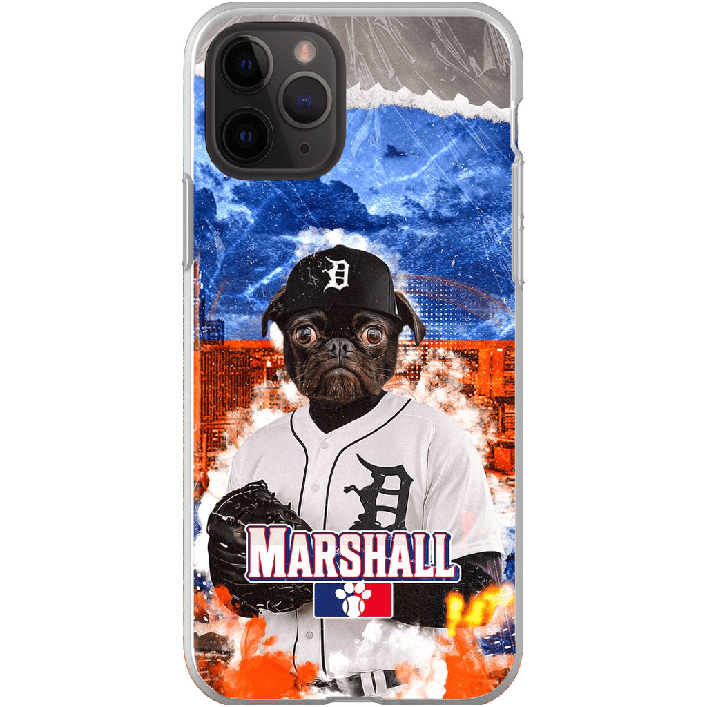 &#39;Detroit Tiger Doggos&#39; Personalized Phone Case