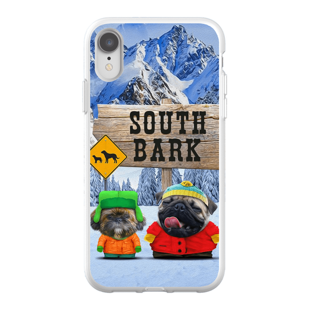 &#39;South Bark&#39; Personalized 2 Pet Phone Case