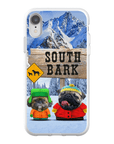 'South Bark' Personalized 2 Pet Phone Case