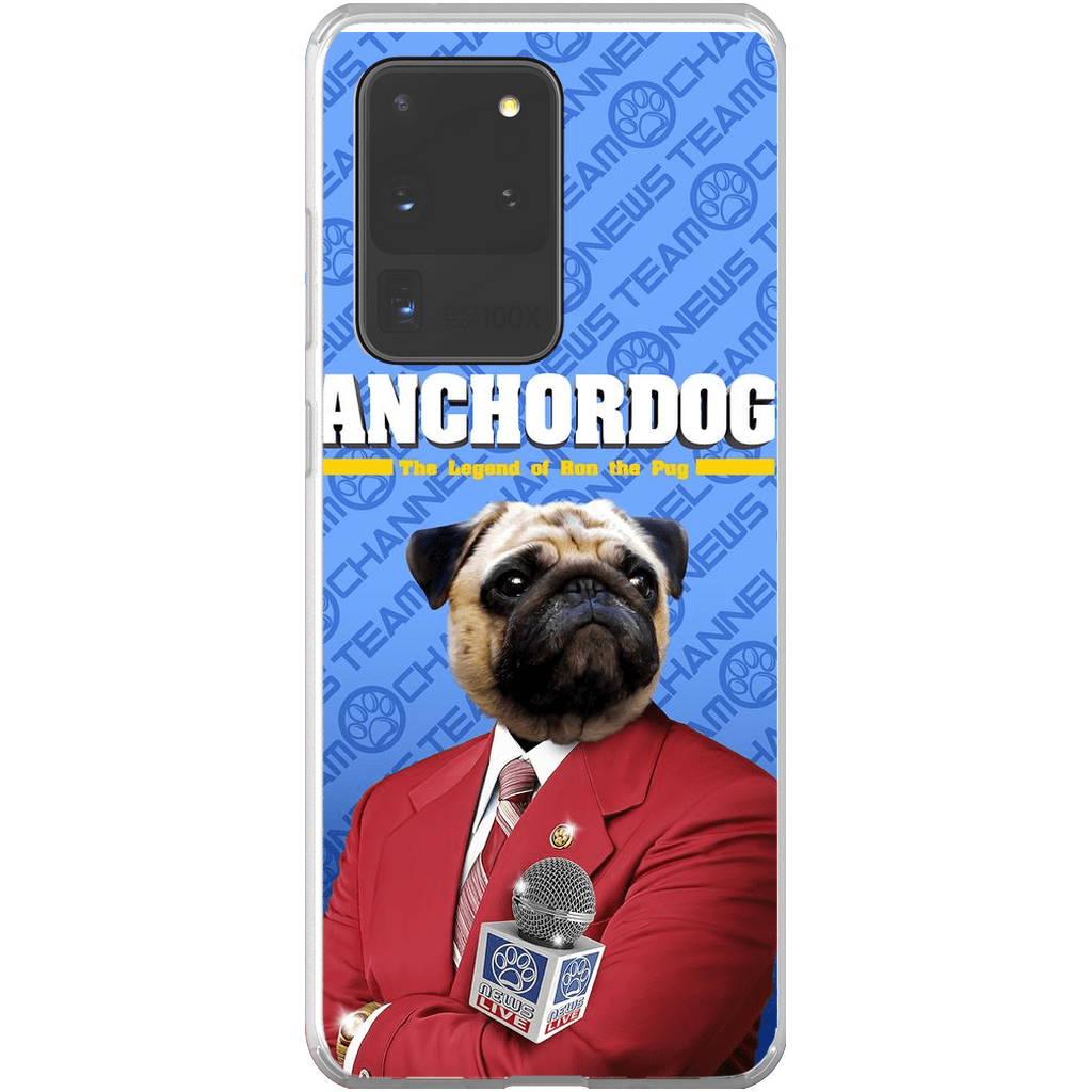 &#39;Anchordog&#39; Personalized Phone Case