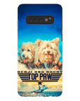 Funda personalizada para teléfono con 2 mascotas 'Top Paw'