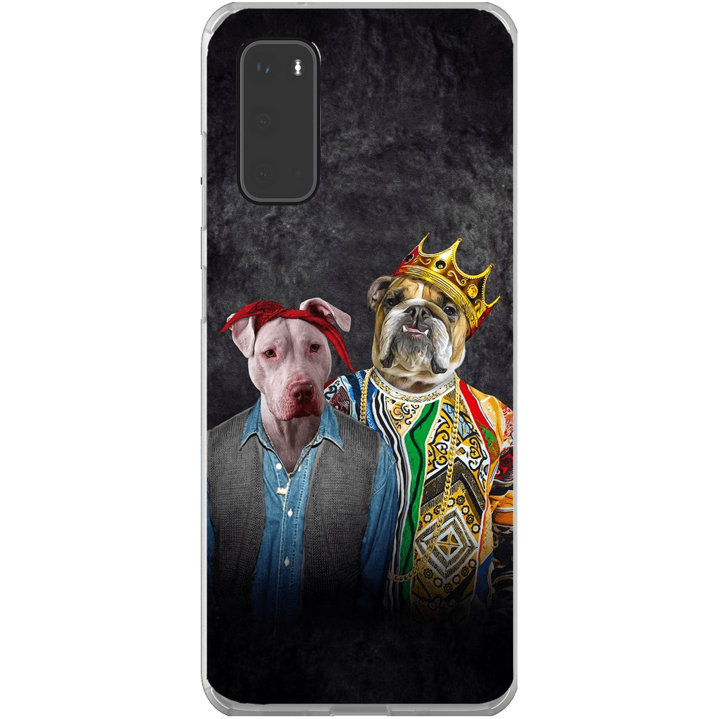 &#39;2Paw And Notorious D.O.G.&#39; Personalized 2 Pet Phone Case