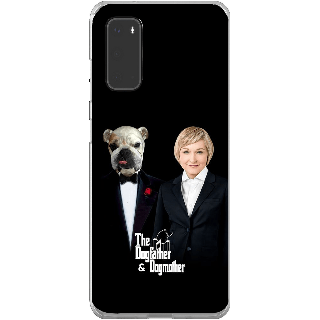 &#39;The Dogfather &amp; Dogmother&#39; Personalized Pet/Human Phone Case