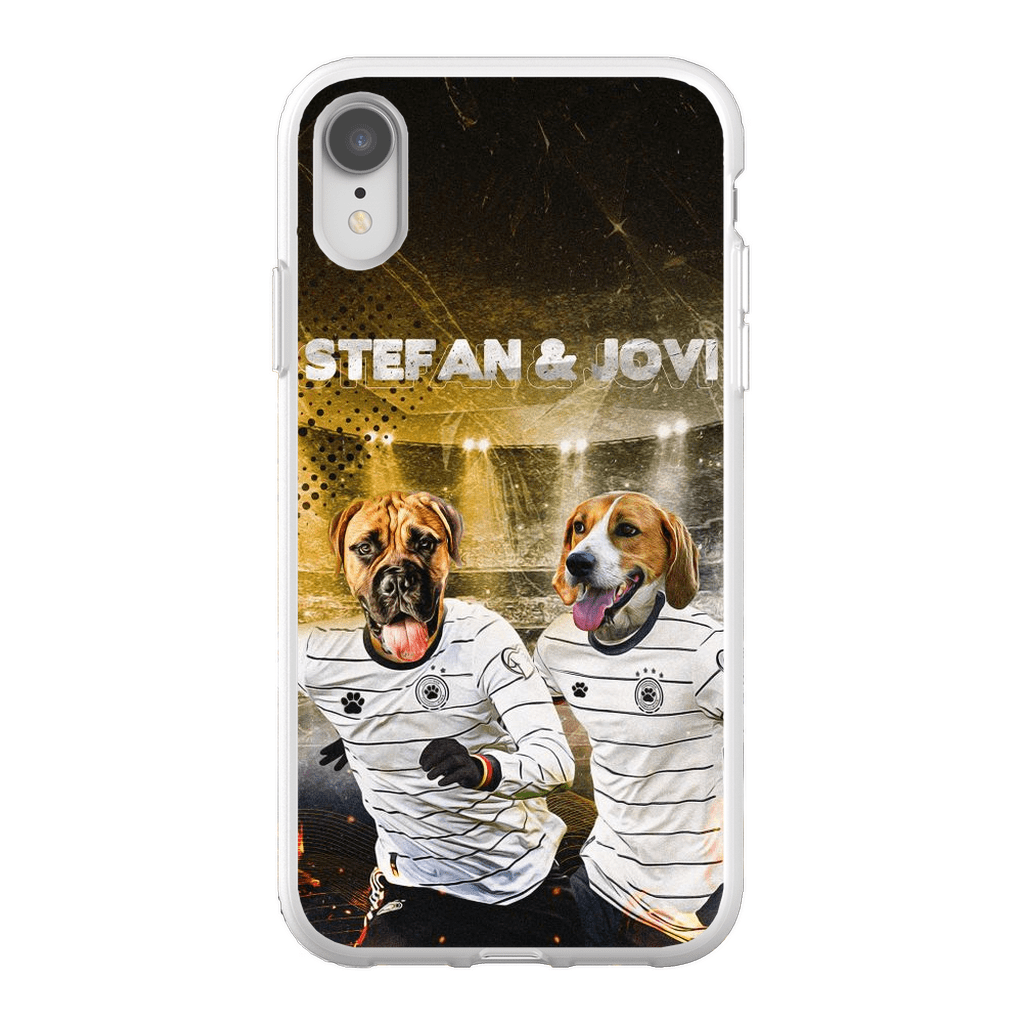 &#39;Germany Doggos&#39; Personalized 2 Pet Phone Case