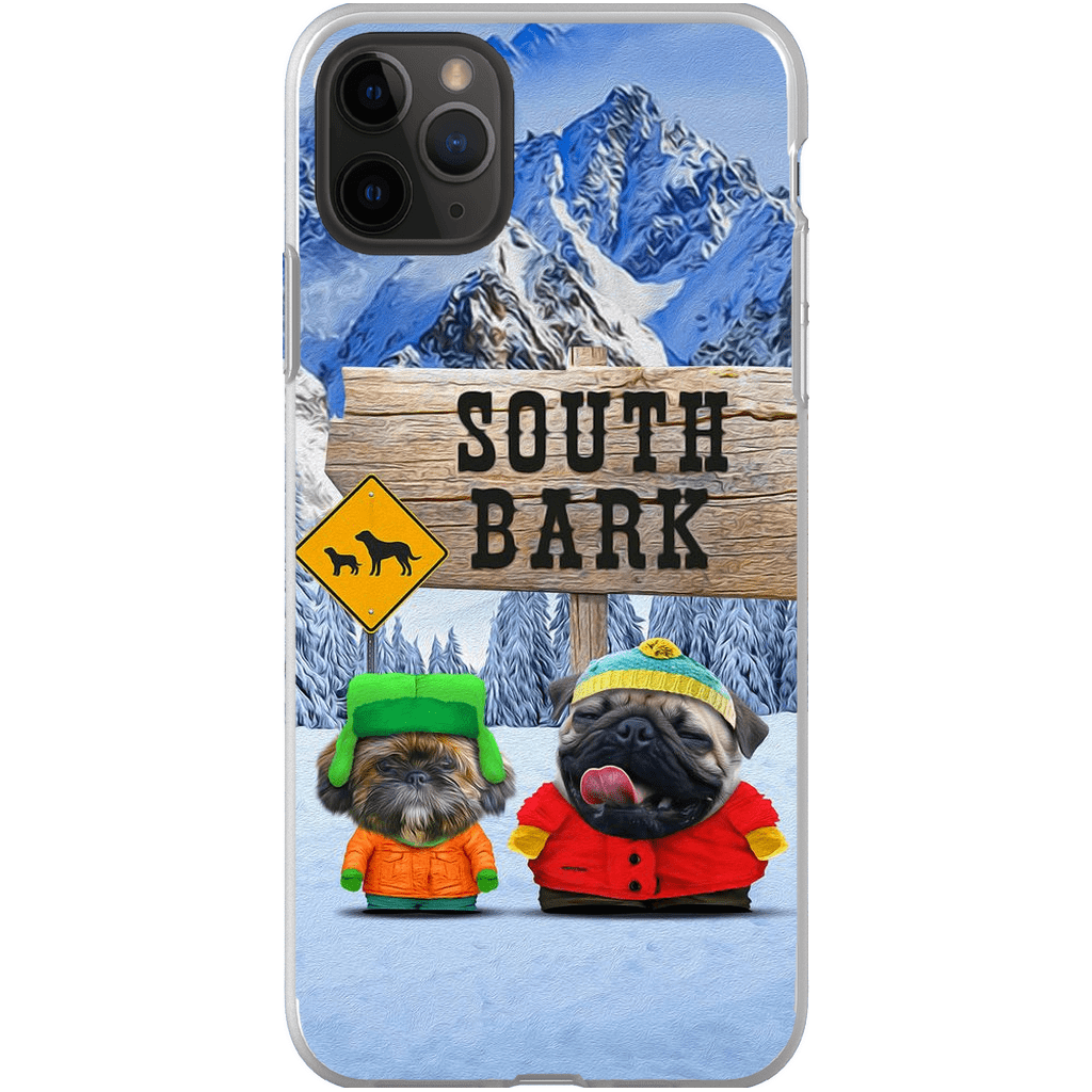 &#39;South Bark&#39; Personalized 2 Pet Phone Case