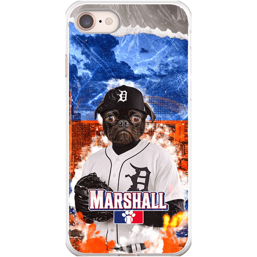 &#39;Detroit Tiger Doggos&#39; Personalized Phone Case