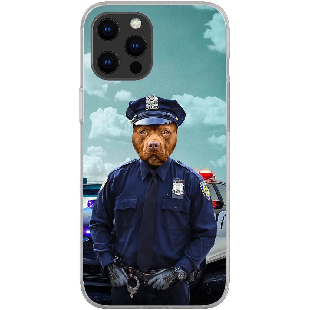 &#39;The Police Officer&#39; Personalized Phone Case