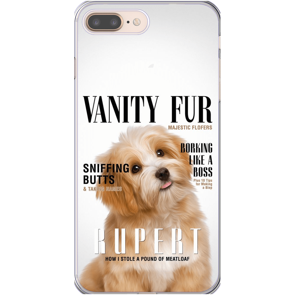 &#39;Vanity Fur&#39; Personalized Phone Case