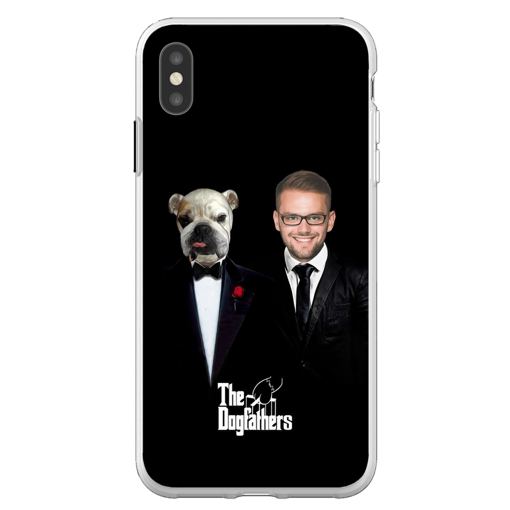 Funda personalizada para teléfono humano o mascota &#39;The Dogfathers&#39;