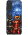 'Batdog & Flash Doggo' Personalized 2 Pet Phone Case