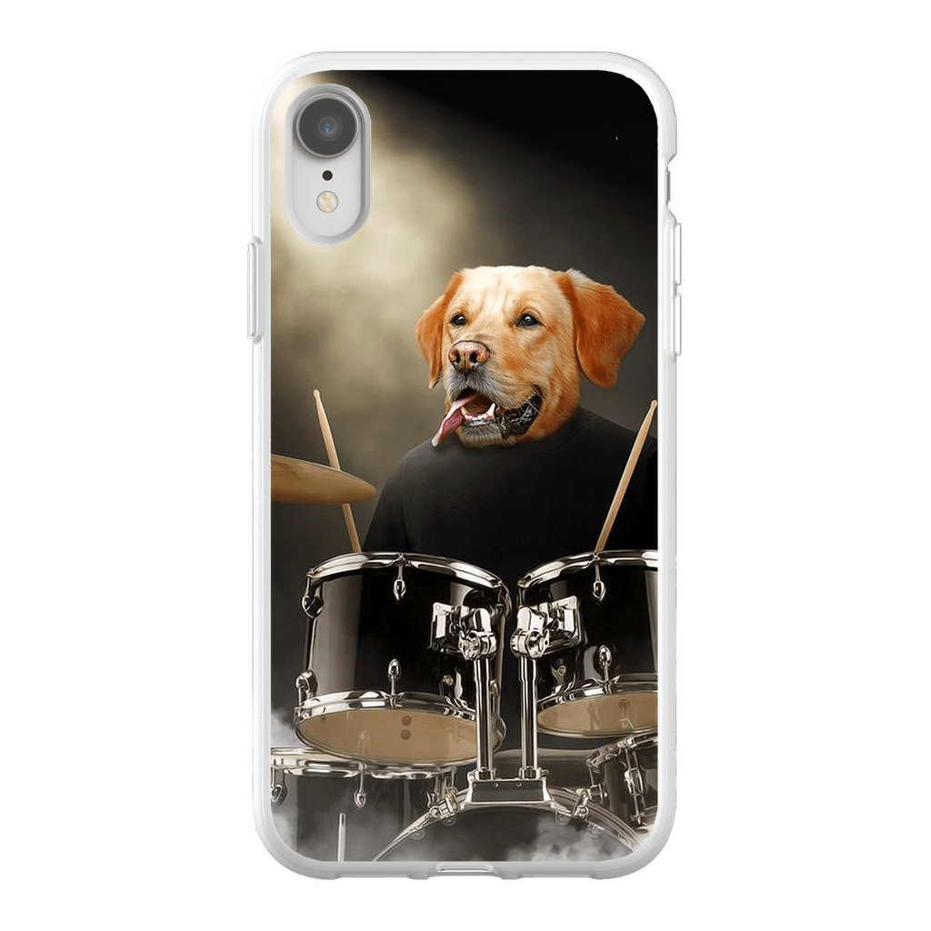 &#39;The Drummer&#39; Personalized Phone Case