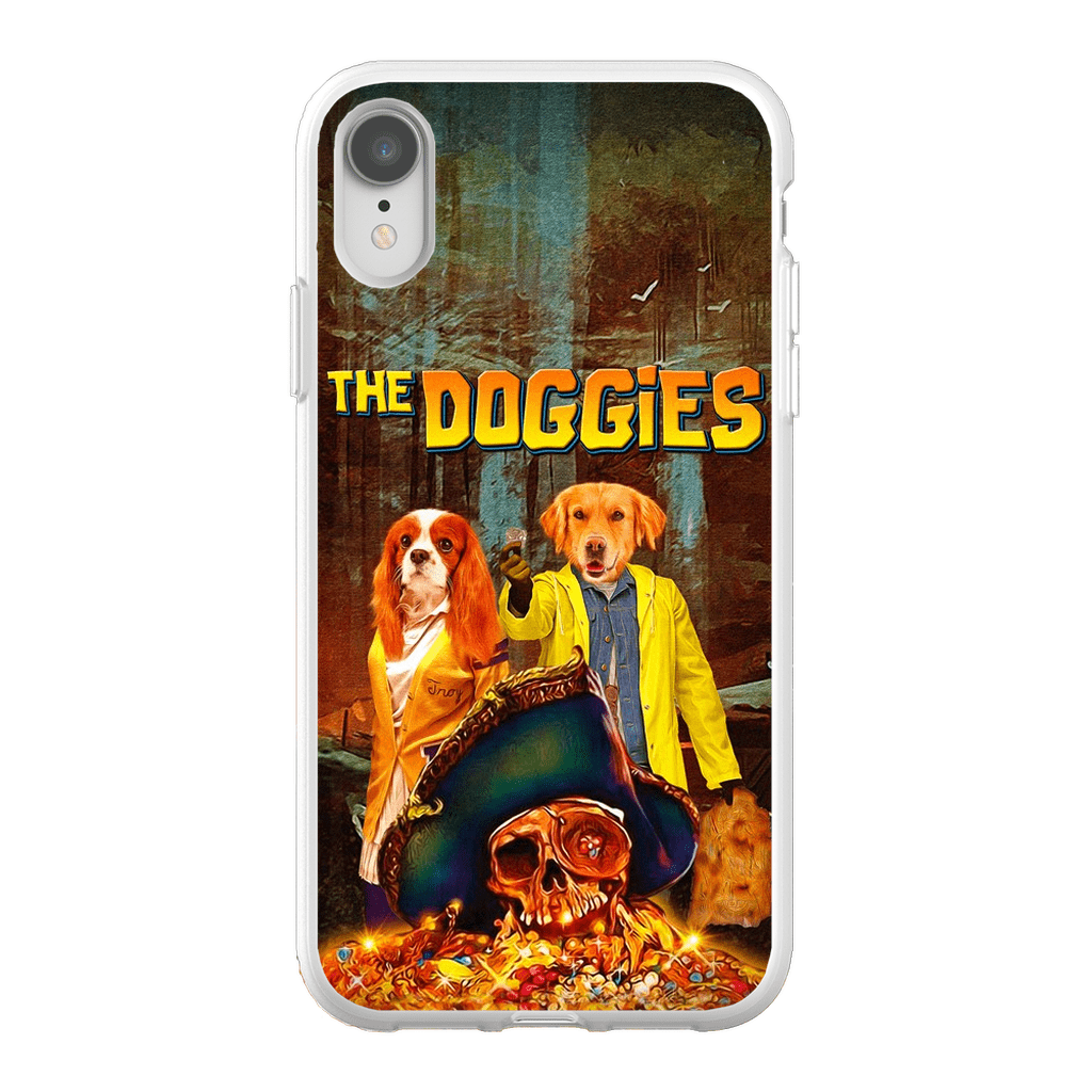 &#39;The Doggies&#39; Personalized 2 Pet Phone Case