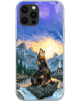 'The Retro Wolf' Personalized Phone Case