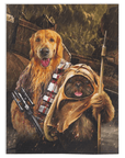 'Chewdogga & Dogg-E-Wok' Personalized 2 Pet Blanket