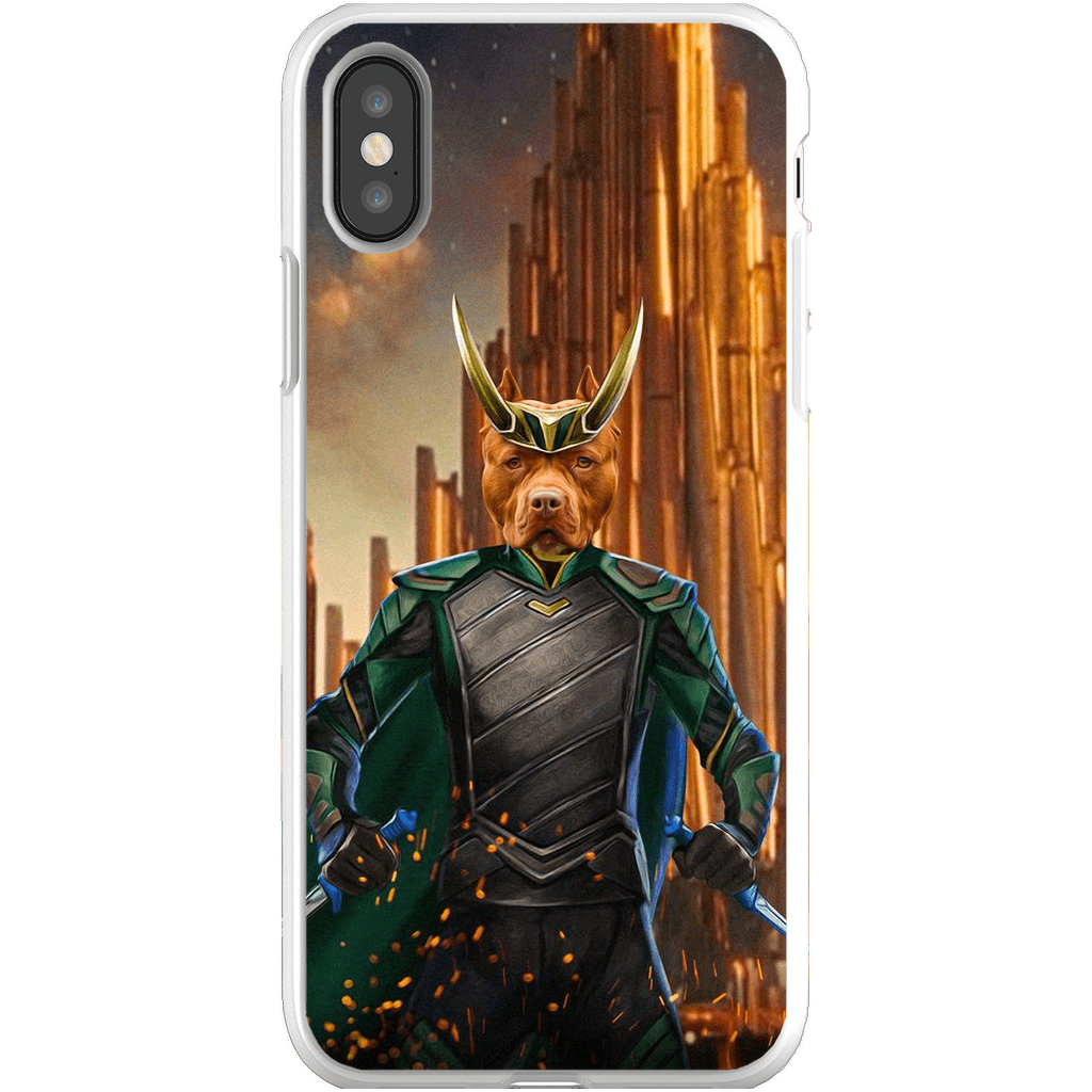 &#39;Loki Doggo&#39; Personalized Phone Case