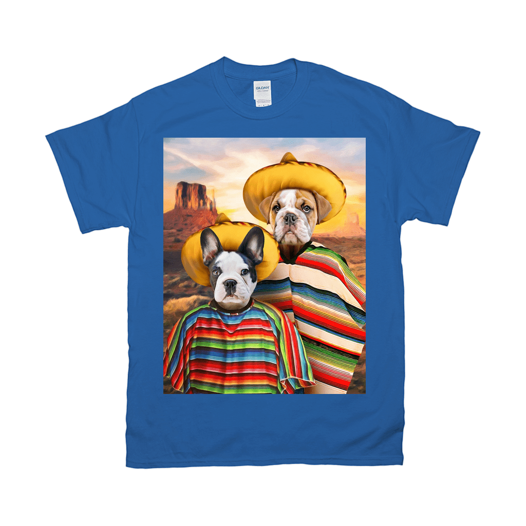 Camiseta personalizada para 2 mascotas &#39;2 Amigos&#39; 