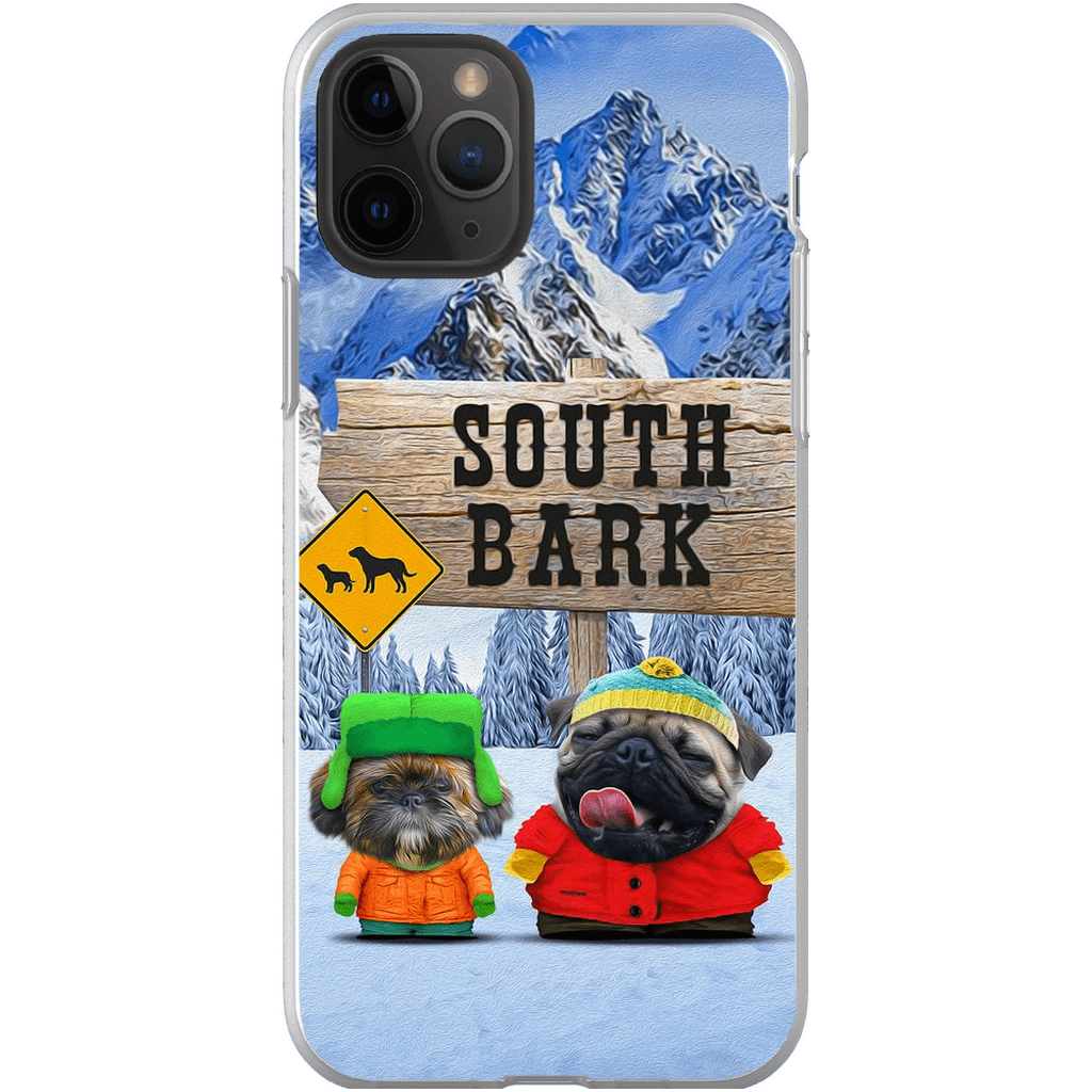 &#39;South Bark&#39; Personalized 2 Pet Phone Case