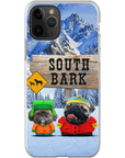 'South Bark' Personalized 2 Pet Phone Case