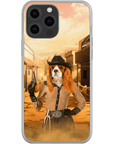 'The Cowgirl' Personalized Phone Case