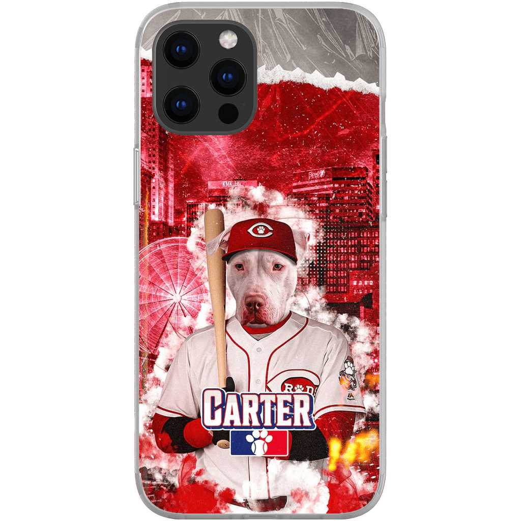 &#39;Cincinnati Red Doggos&#39; Personalized Phone Case