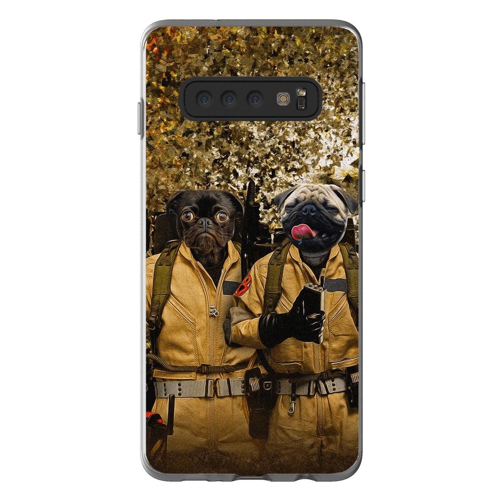 &#39;Dog Busters&#39; Personalized 2 Pets Phone Case