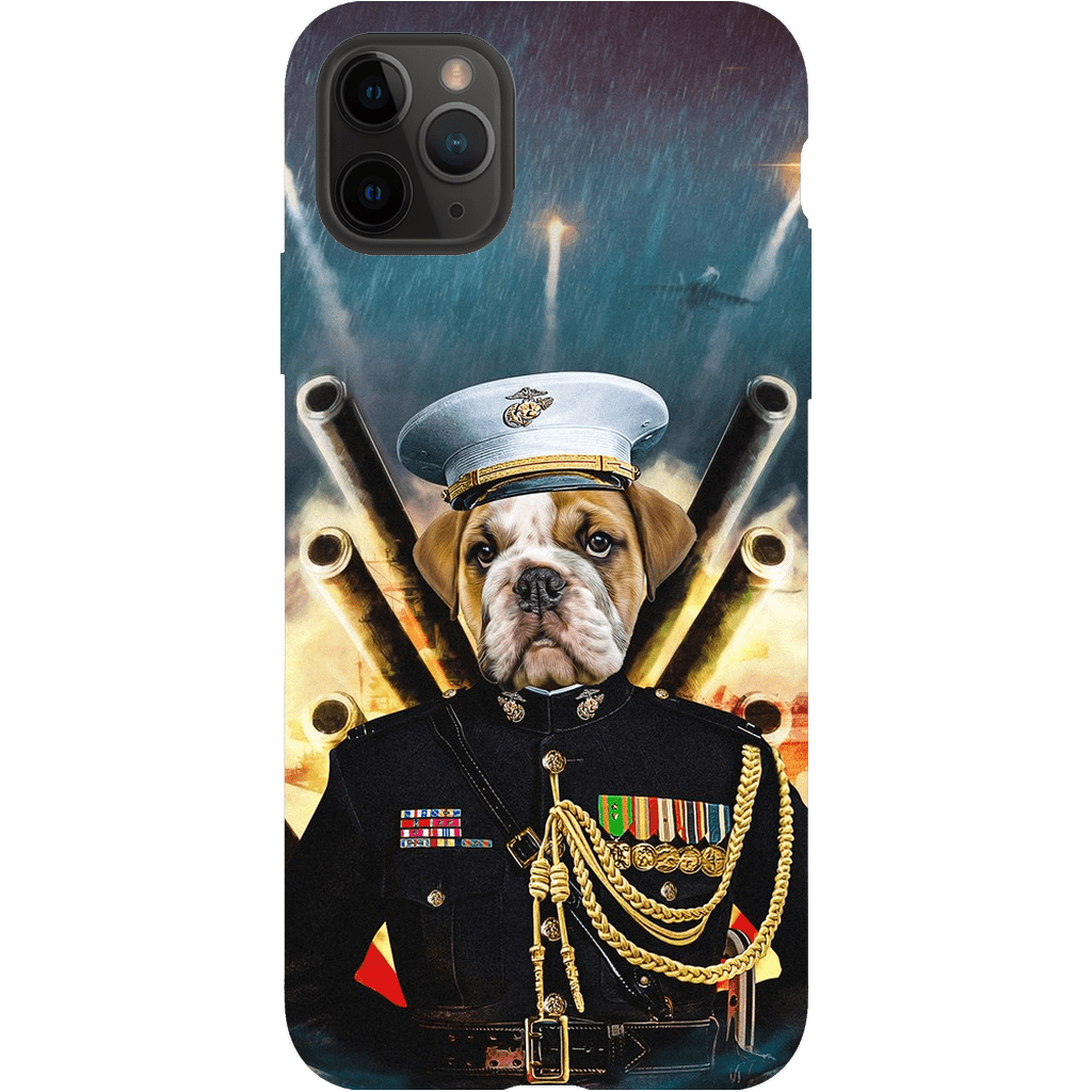 &#39;The Marine&#39; Personalized Phone Case