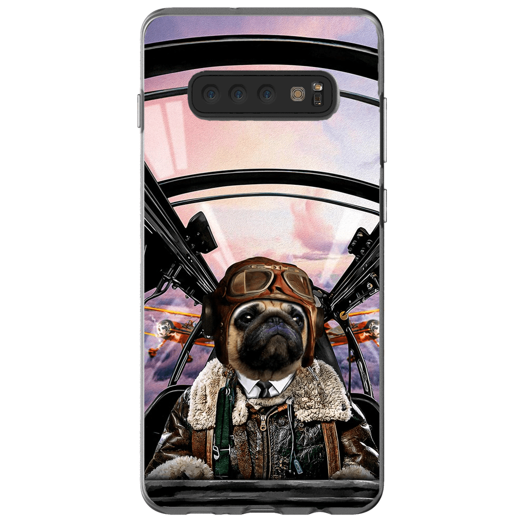 &#39;The Pilot&#39; Personalized Phone Case