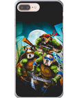 'Teenage Mutant Ninja Doggos' Personalized 3 Pet Phone Case