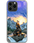 'The Retro Wolf' Personalized Phone Case