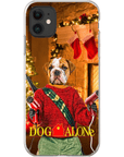 'Dog Alone' Personalized Phone Case