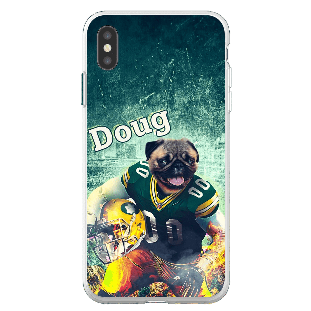 &#39;Green Bay Doggos&#39; Personalized Dog Phone Case