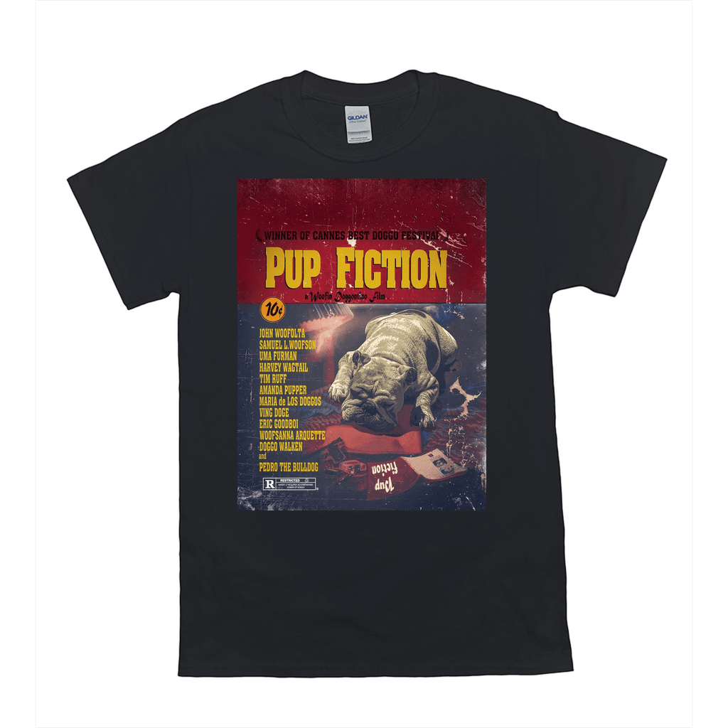 Camiseta personalizada para mascotas &#39;Pup Fiction&#39; 