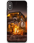 'The Campers' Personalized 2 Pet Phone Case