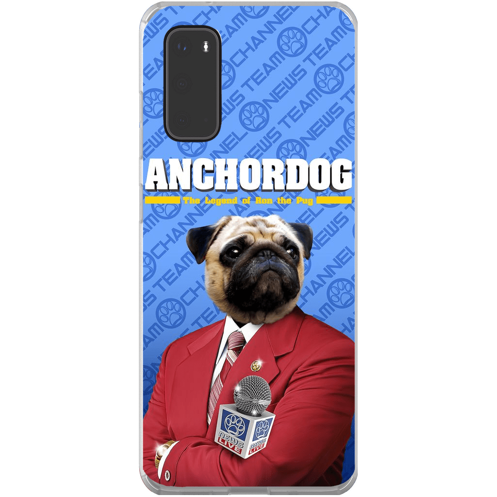 &#39;Anchordog&#39; Personalized Phone Case