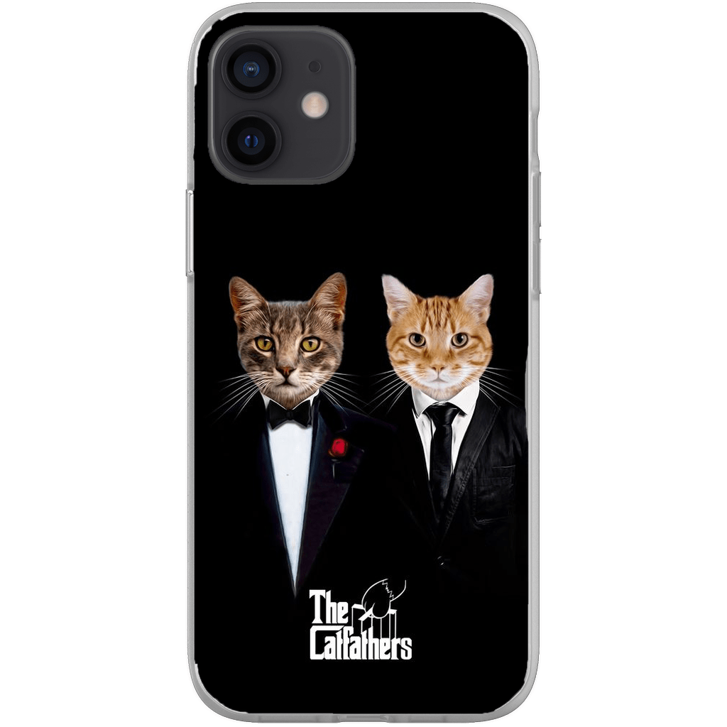 &#39;The Catfathers&#39; Personalized 2 Pet Phone Case