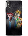 '2Paw And Notorious D.O.G.' Personalized 2 Pet Phone Case